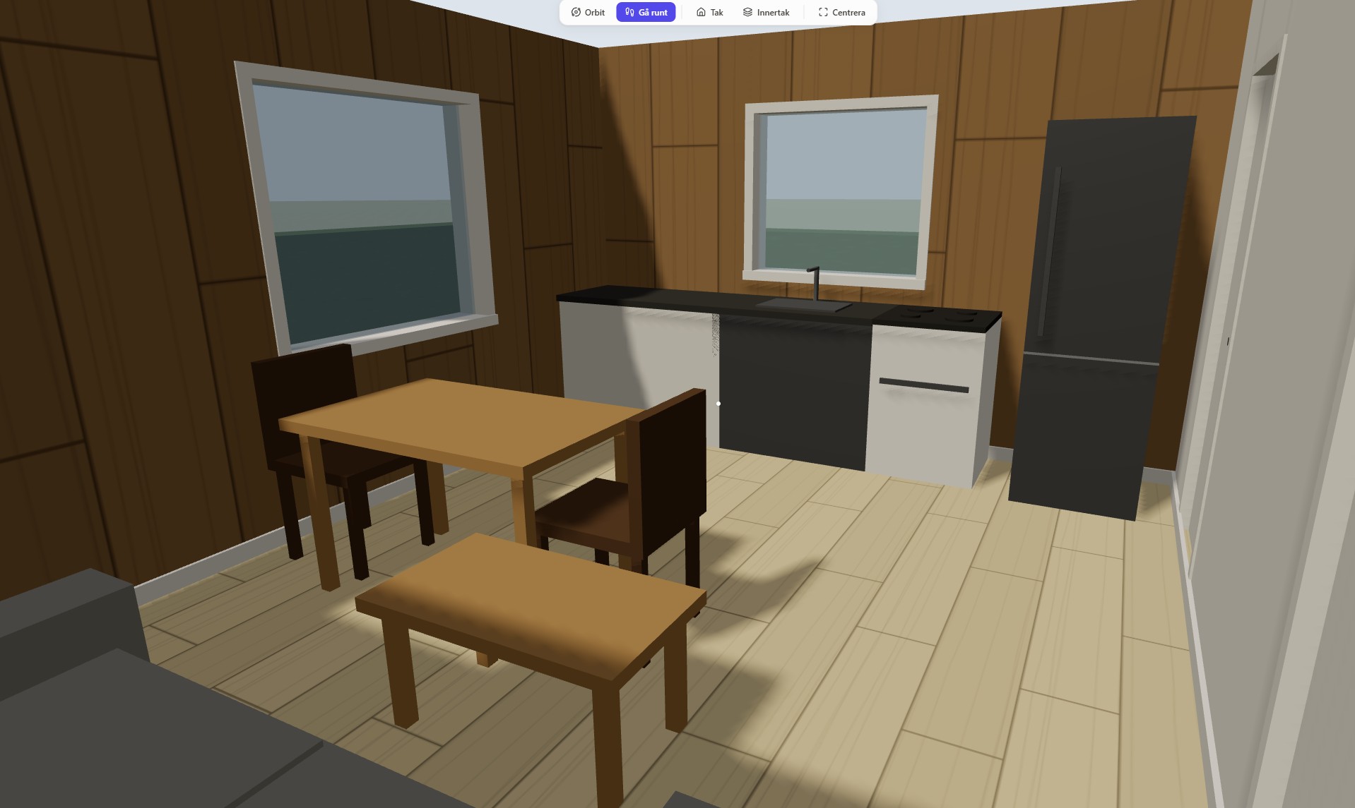 Skapa 3D-modell av huset. i HusStudio